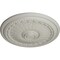 Ekena Millwork Brunswick Ceiling Medallion (Fits Canopies up to 4 1/2"), Hand-Painted Pot of Cream, 27"OD x 2 1/2"P CM27BRPCF - alternate 3